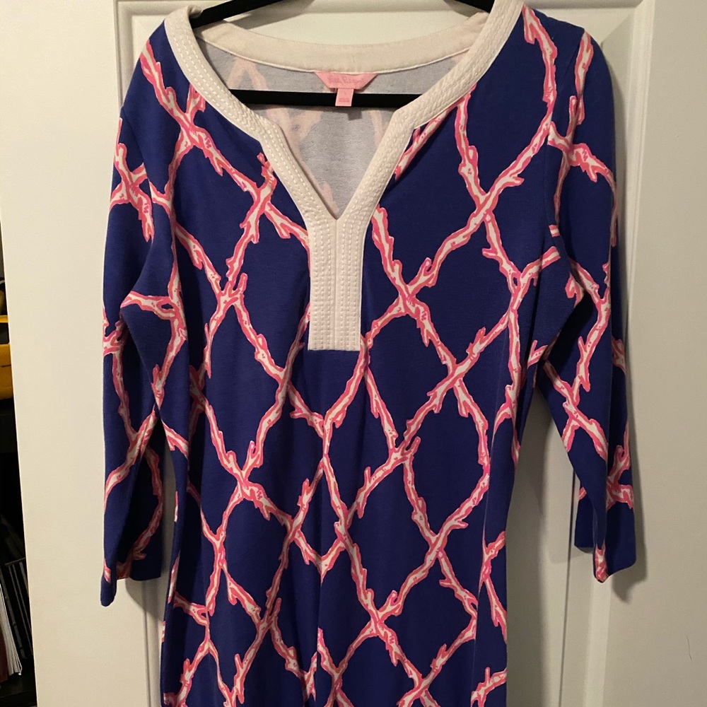 Lilly Pulitzer dress-nautical stripes